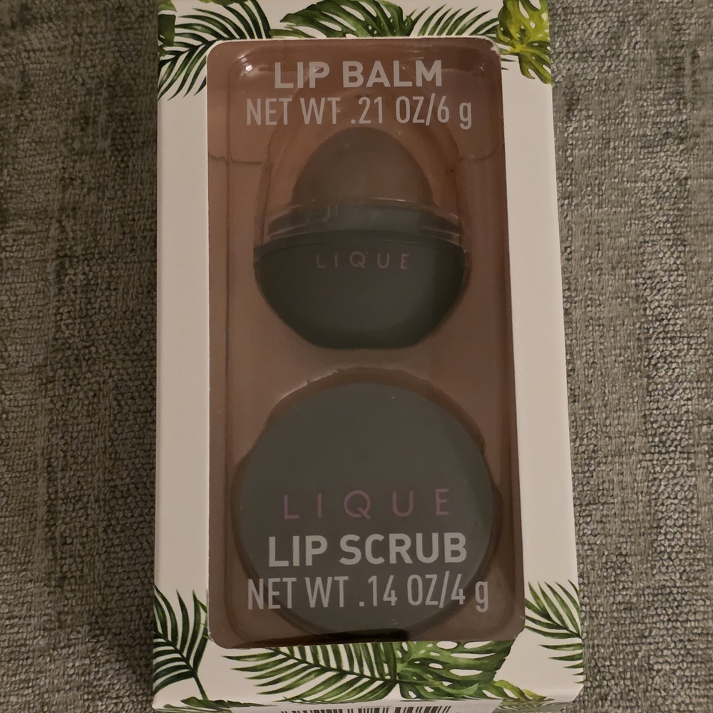 Lique Lip Balm and Scrub Set (Mandarin)